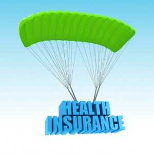 Health Insurance 3d concept illustration